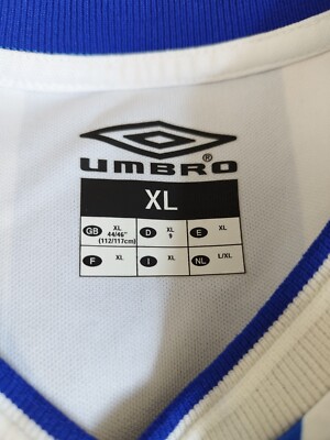 Malaga football jersey vintage home shirt 2002-2003 Umbro size XL