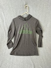 Adidas Boys Sweatshirt Thin Boys Size Large 14/16 Gray