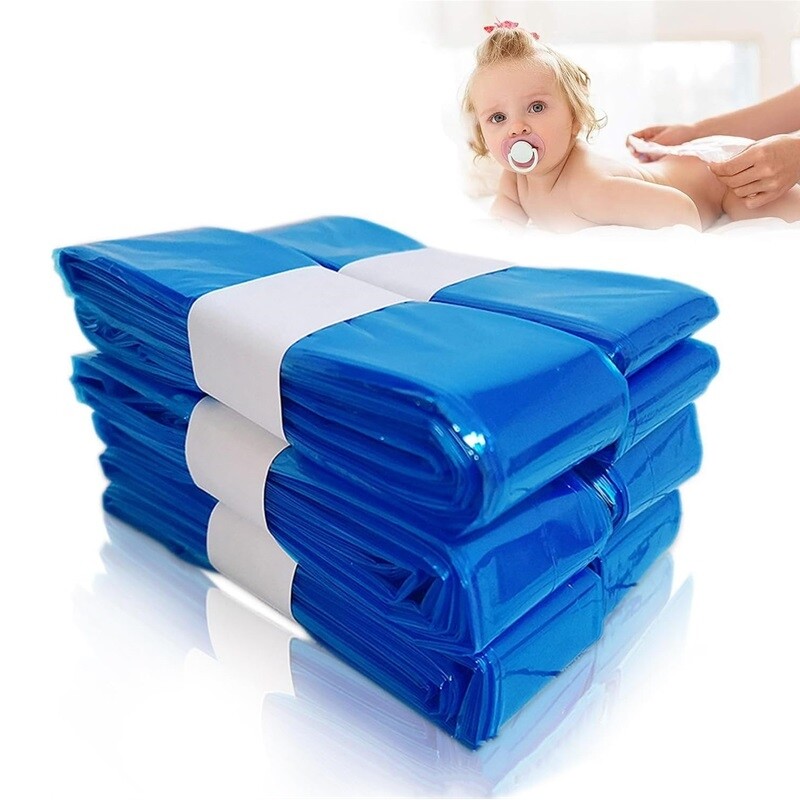 6pcs Nappy Bin Refills, Nappy Disposal Bags Suitable for Angelcare