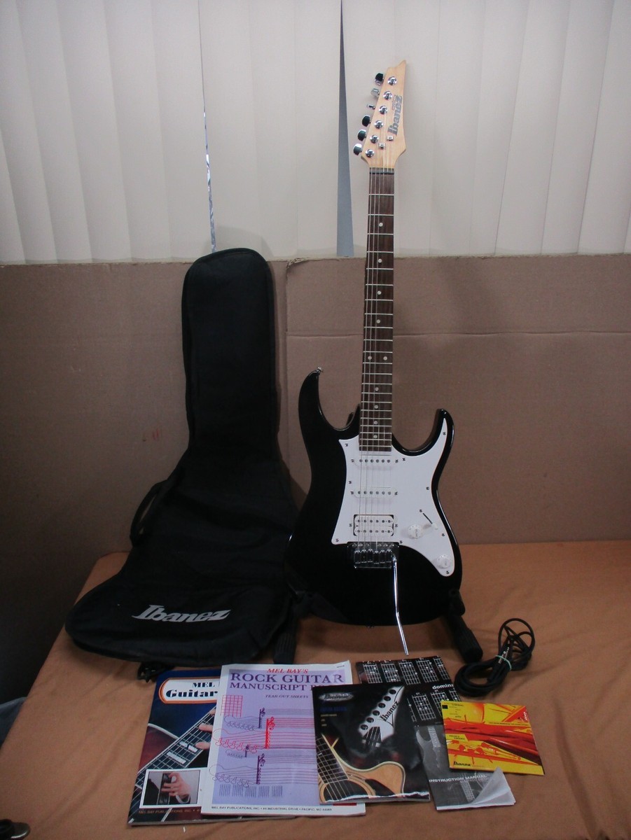 Ibanez Gio ブラック エレキギター Amazon.com: Ibanez GIO Series GRX20Z - Black Night : Musical