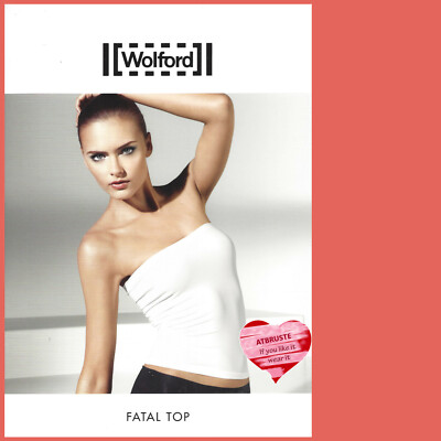 Wolford Fatal Top - L - cantaloupe ... auch als Bralette, Gürtel oder Mini-Rock