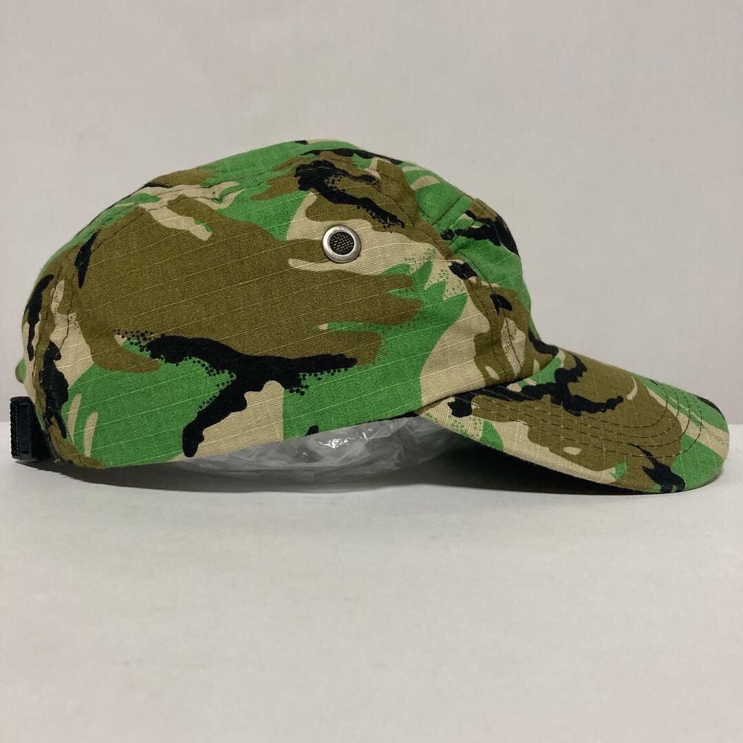 Old Stussy Embroidered Logo Camouflage Camp Cap Free Size Rare