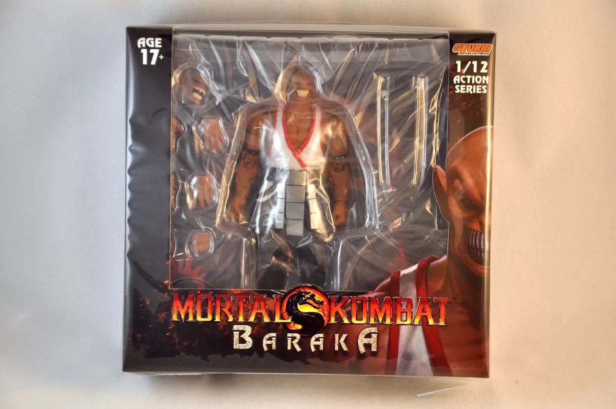 Storm Collectibles Mortal Kombat 2 Baraka Clean Bloody BBTS Exclusive  Collector