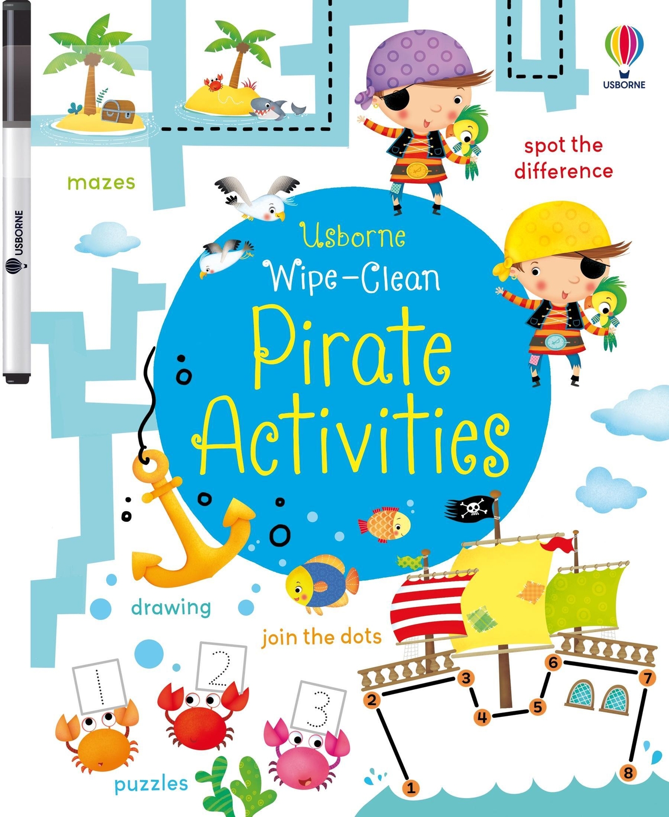 Thumbnail - Wipe-clean Pirate Activities Kirsteen Robson Taschenbuch Englisch 2015