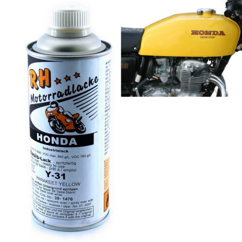 Honda CB 400 Four F-F2 Lacksatz Lack Parakeet Yellow Gelb Paint Color Kit SOHC - Bild 1 von 1
