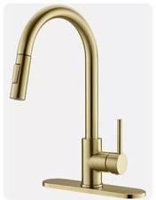 Havin HV601 Solid Brass Kitchen Faucet with Pull Down Sprayer