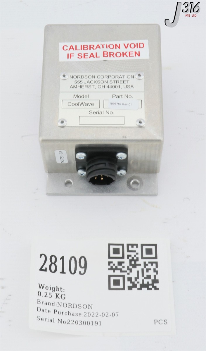 マステ 28109 NORDSON COOLWAVE, UV CURING ASSY 1086767 | eBay