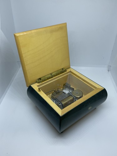Sorrento Italy Reuge Swiss 18 Note Star of David Music Box "HATIKVAH" ~ NOT WORK - Picture 4 of 11