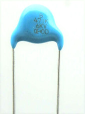 12X - 470pf  6000V - MURATA Ceramic Disc Capacitor -- Good for Audio Ref 24