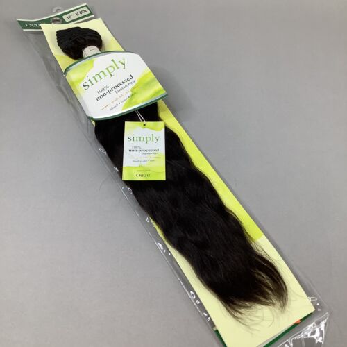 18” Natural Wave NBR Unprocessed Brazilian 100% Human Hair Natural Brown Bundle