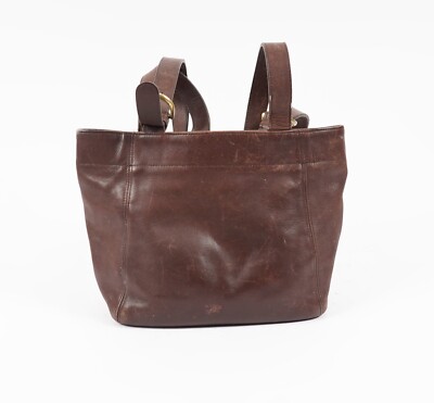 バッグ Old Coach Brown Leather Shoulder Bag COACH Brown Leather Crossbody Shoulder Bag E3027