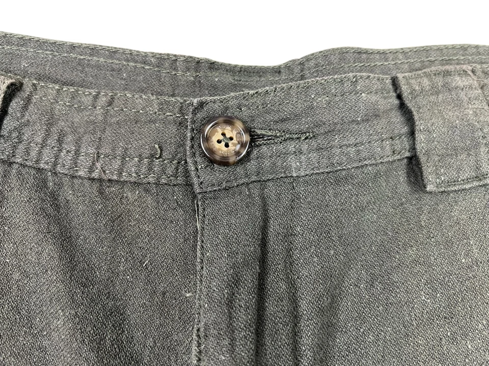 Мужские шорты-карго из льняной смеси Tasso Elba размер 36 зеленые для отдыха курортная одежда - Изображение 4 из 4