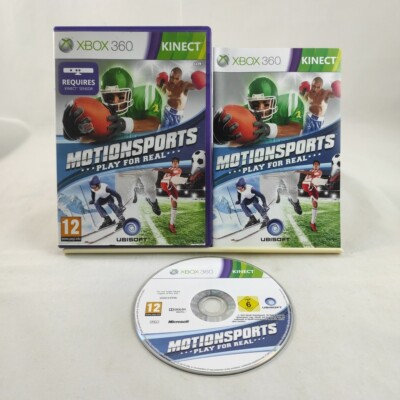 MOTIONSPORTS PLAY FOR REAL XBOX 360 Benötigt Kinect Sensor inklusive Handbuch