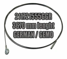 VW TYPE 2 BUS BAYWINDOW 1969-1971 GAS ACCELERATOR THROTTLE CABLE 3670mm GERMAN