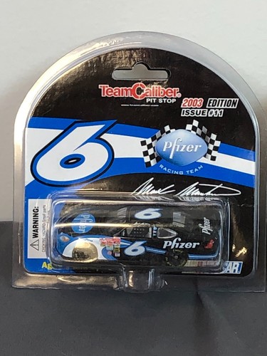 3 ~ TEAM CALIBER Pit Stop 1:64 Diecast 2003 EDITION MARK MARTIN VIAGRA PFIZER - Picture 2 of 16