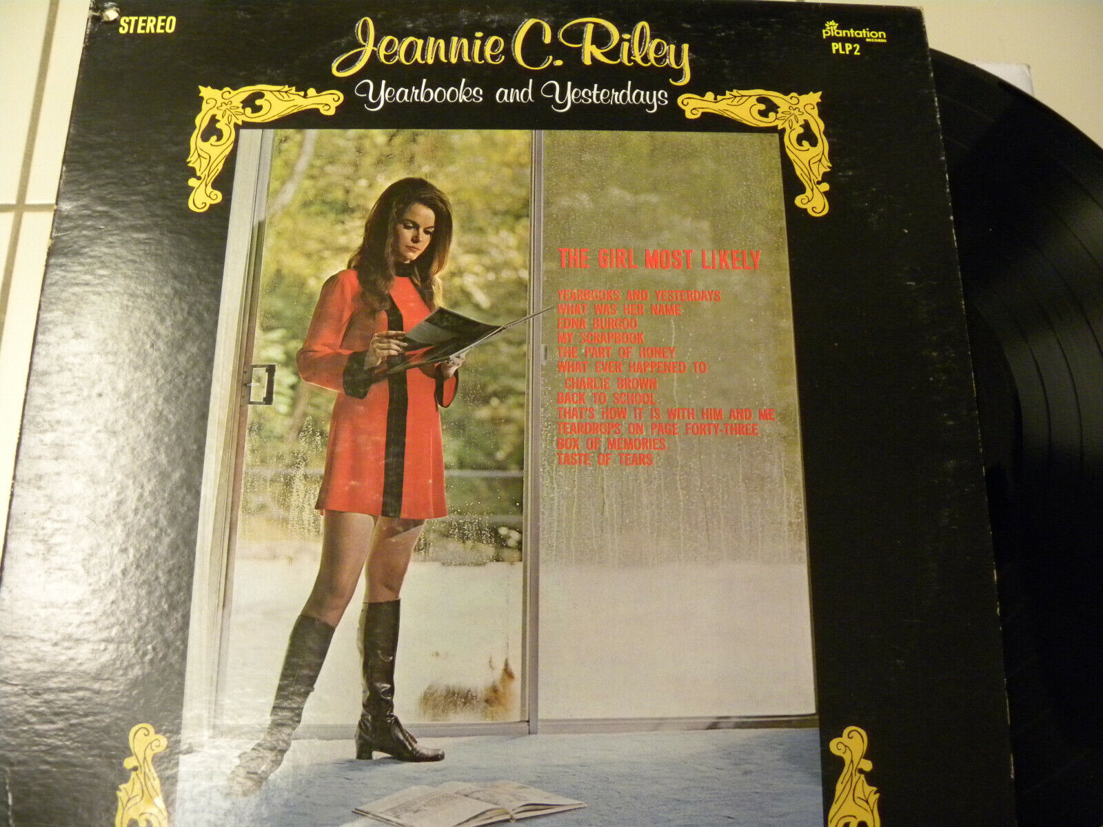 LP,Jeannie C.Riley,Yearbooks & Yesterdays,Near Mint