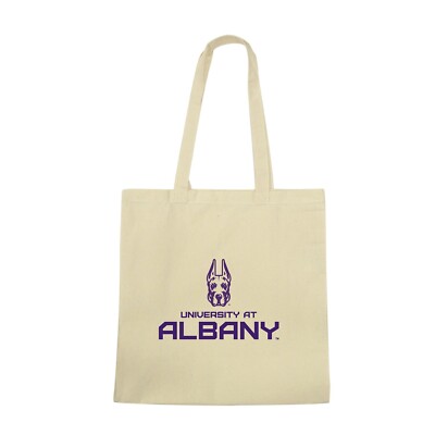 University At Albany The Great Dane UALBANY NCAA Team Seal Tote Bag