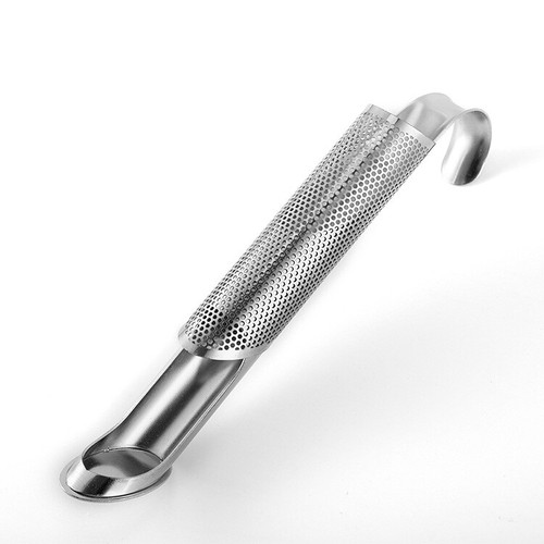 8*Stainless Steel Tea Diffuser Tea Stick Strainer Tea Infuser Pipe w/Hook Handle - Picture 13 of 15