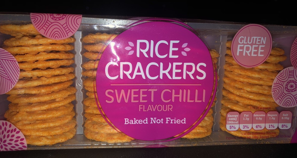 Curry Rice Crackers 250g (Sussex Wholefoods - View #5