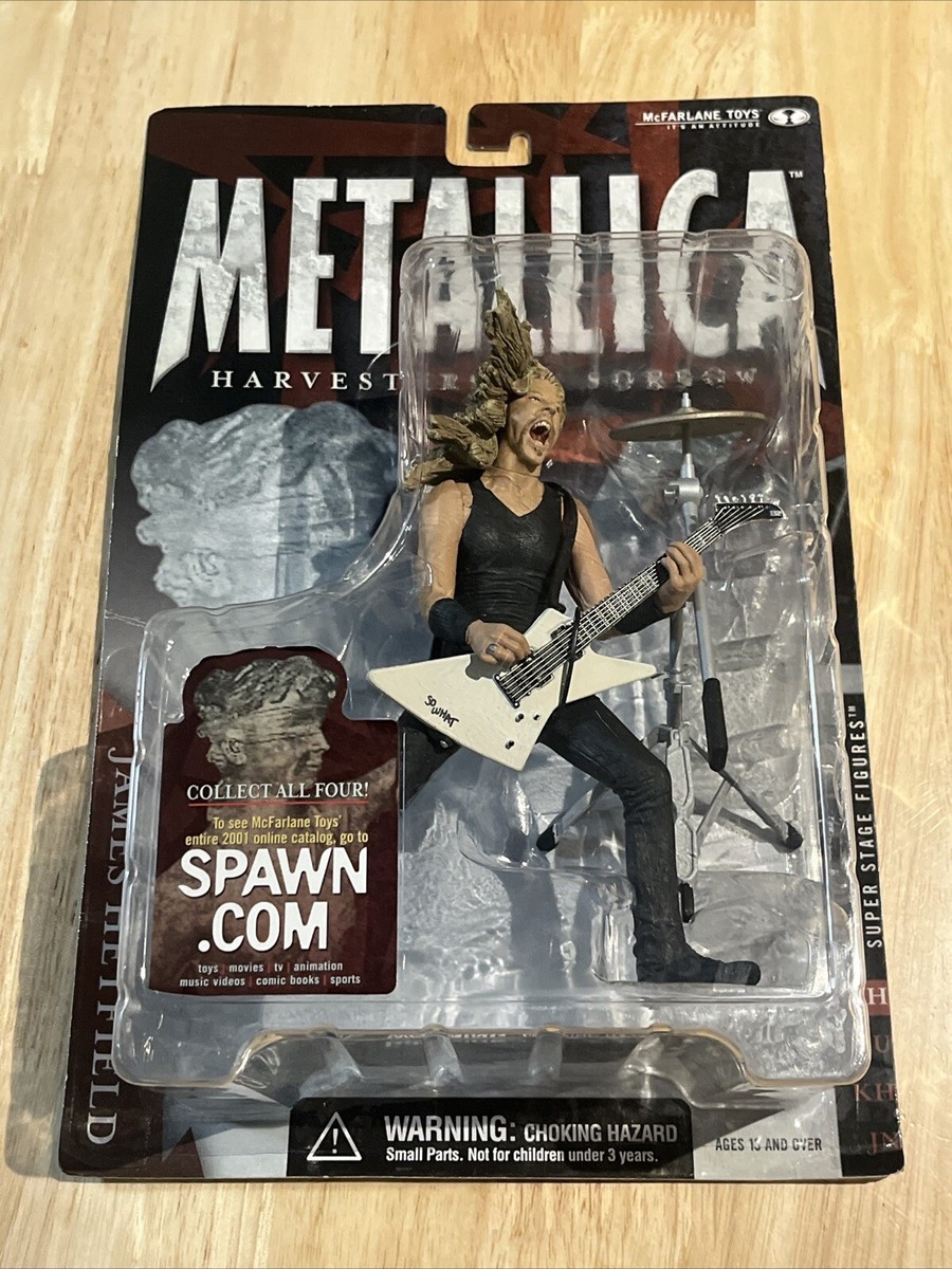 メタリカ　 スーパーステージフィギュア　HARVESTERS OF SORROW 2001 McFarlane Toys Metallica Harvesters of Sorrow James