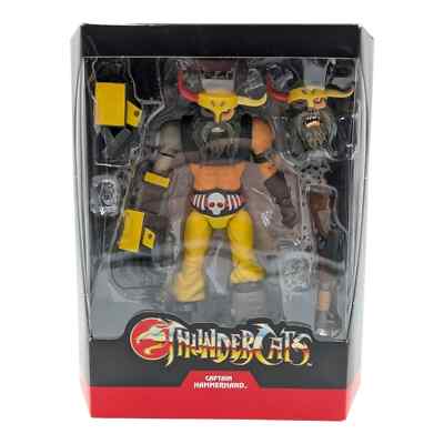 Super7 Thunder Cats Ultimates Captain Hammerhead 2002 offen vollständig