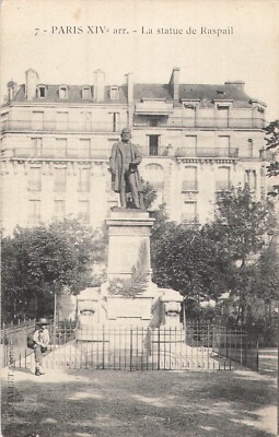 75 PARIS RASPAIL STATUE - 54284