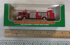 1999 hess miniature fire truck worth