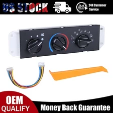 A/C Heater Control Panel & Blower Motor Switch For Jeep Wrangler TJ 55037473AB