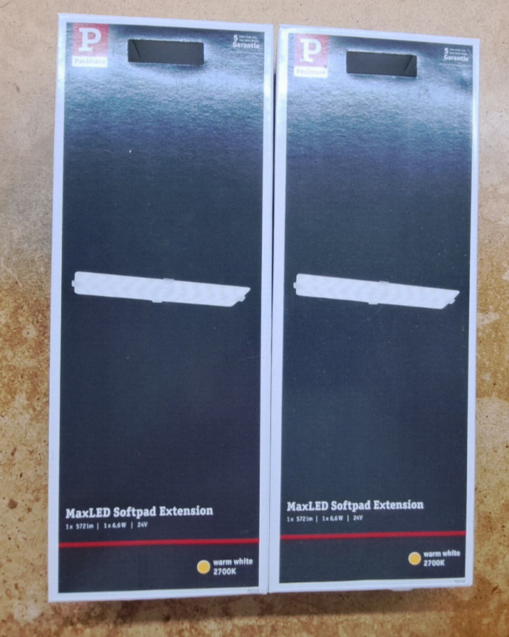 Paulmann MaxLED Softpad Basisset rechteckig 3 X 6 6w Warmweiss  