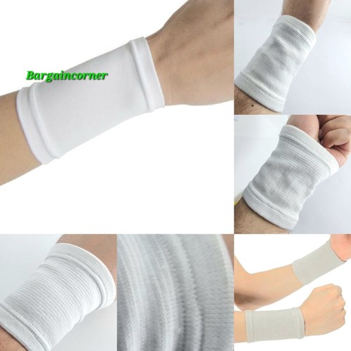 Wrist Support Sport Bandage Brace Gym Arthritis Joint Injury Elasticated Support - Picture 7 of 14