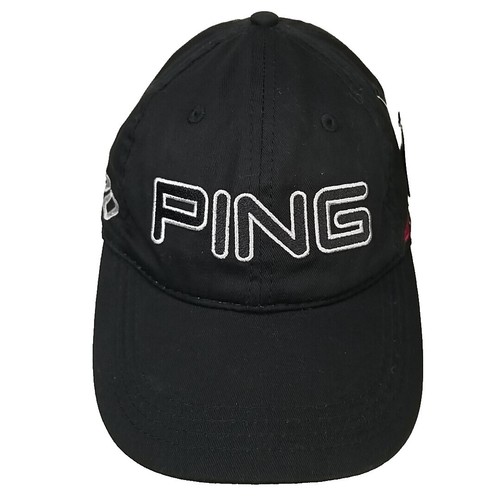Ping Golf Hat Cap Womens Visor One Size Ping Black With Pink  display picture 1