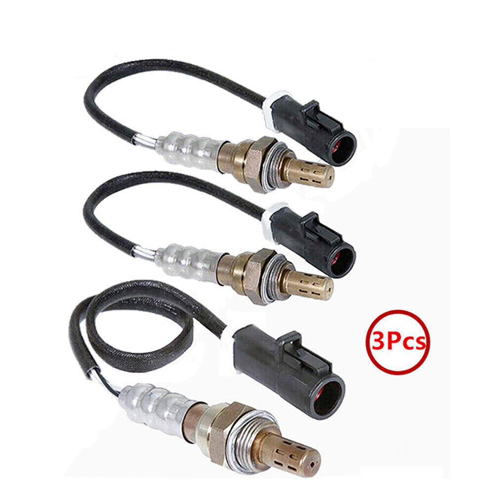 3Pcs Oxygen O2 Sensor Upstream Downstream For 1995-2003 Ford Ranger V6