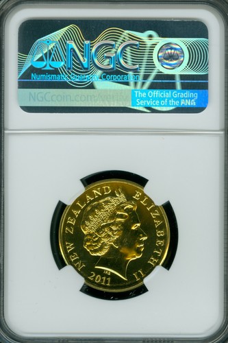 2011 NEW ZEALAND TWO DOLLAR NGC MS67 MAC FINEST & SPOTLESS . - Picture 2 of 2