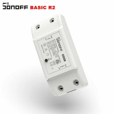 SONOFF Basic R2 10A Wifi DIY Smart Wireless Remote Control Switch eWeLink Light Module