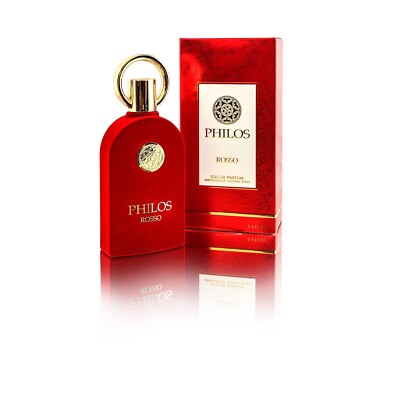Philos Rosso EDP Perfume by Maison Alhambra Lattafa 3.4 oz 100 ml New in Box