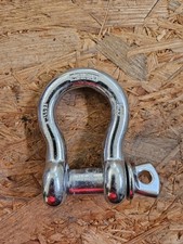 STAINLESS ANCHOR SHACKLE FS WITH SCREW PIN 5/8" 316NM USA