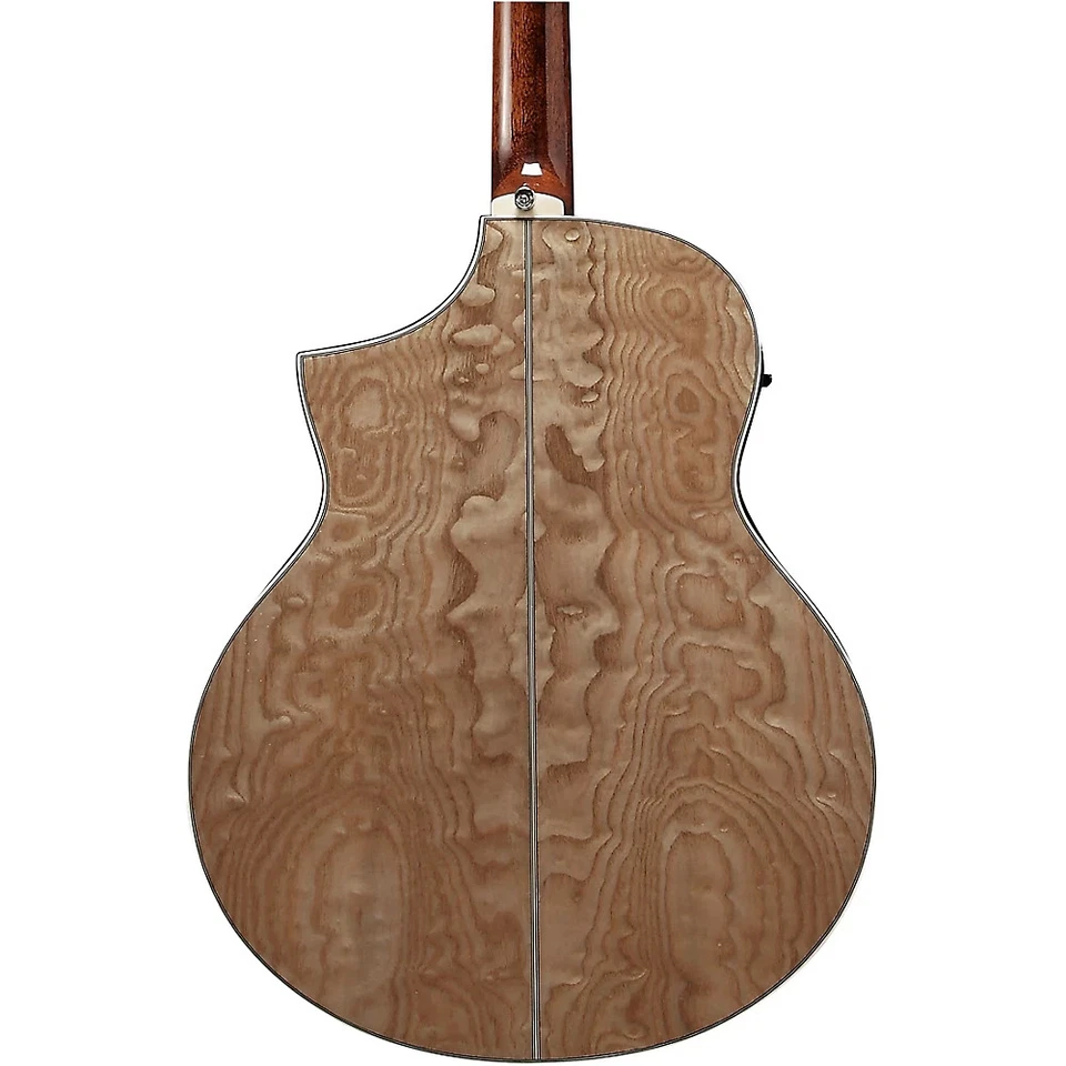 Guitarra Eléctrica Acústica Brillante Ibanez Exotic Wood Series EW2012ASENT 12 Cuerdas Foto 2 de 4