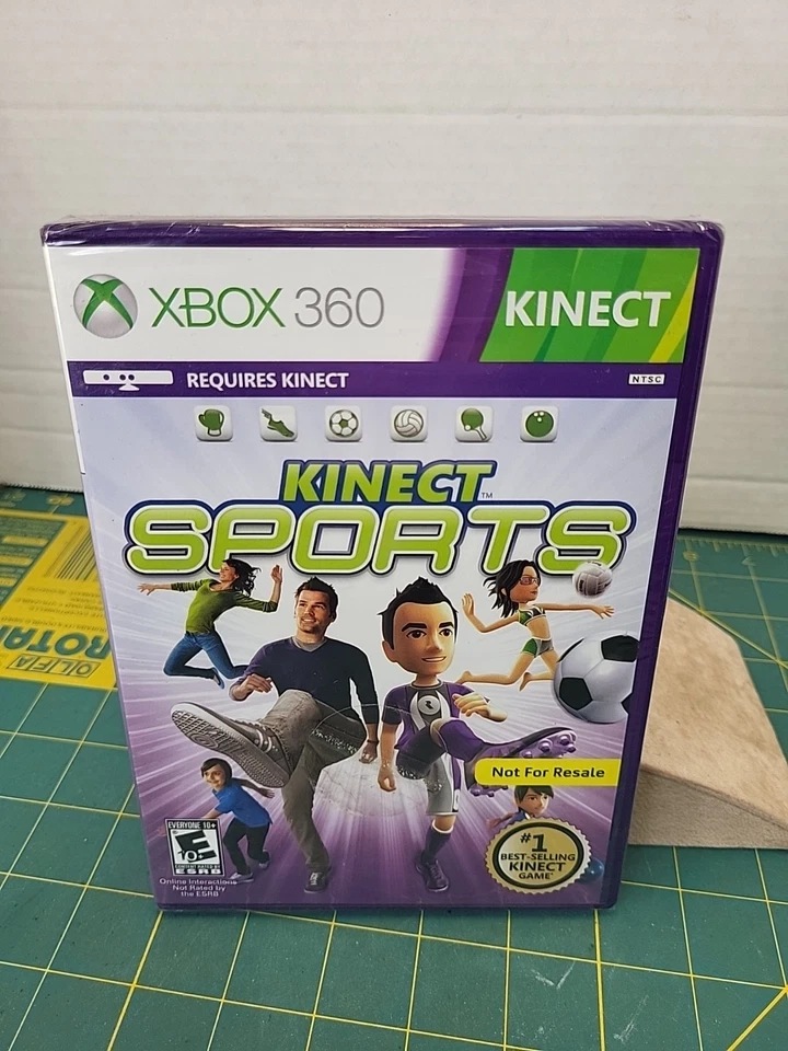 Kinect Sports (Xbox 360, 2010) CIB New - Image 2 of 4