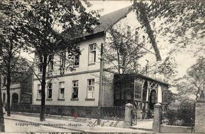 Postcard Bad Lippspringe in Westphalia, Johanniter Hospice - 4324770