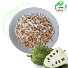 Tranches de fruits de corossol (1-4cm) graviola bio séché, Annona muricata L ...