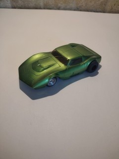 RARE VTG RIGGEN 1/32 CORVETTE MAKO SHARK SLOT CAR RUNS