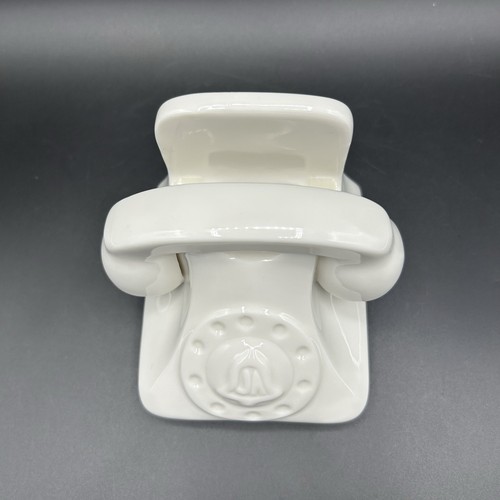 Jonathan Adler Smart Phone Stand w/ Slots for Charging Cables White Porcelain - 第 2/8 張圖片