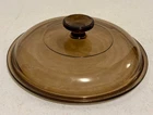 Pyrex 8.5" Round Replacement Smoke Glass Lid V2 5C Casserole Saucepan Top Cover