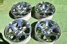 20" Dodge Ram 1500 Laramie OEM Factory Chrome Clad Wheels Genuine 5x5.5 2016