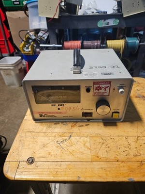 Associated Research HYPOT JR  AC Model 403A Input 120VAC Output 0-3000 VAC 5mA