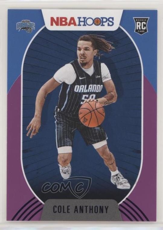 2020-21 Panini NBA Hoops Purple Cole Anthony #234 2l4