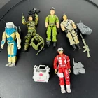 GI Joe ARAH VTG 80s Lady Jaye Lifeline Mainframe Lot Countdown Ripcord Accessory
