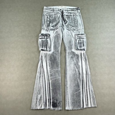 Srry Sora Mainline Bondage Cargo Japanese Handcrafted Denim Size 32 Rick Owens