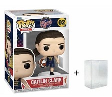 Funko Pop! #02 WNBA - Caitlin Clark Indiana Fever With Protector Case Included