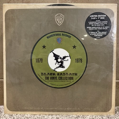 Black Sabbath The Vinyl Collection 9 x LP’s + 45 1970-1978 Box 2625/3000 NEW
